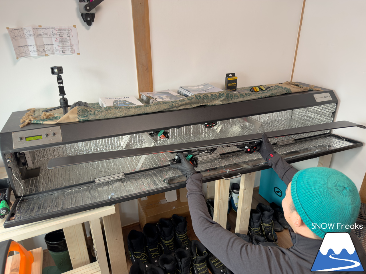 ローカル巡りのシーズン到来！新十津川町そっち岳スキー場でひと滑りしてから、岩見沢市に今月オープンしたスキーハイキング専門店『well-tuned』を訪ねて♪